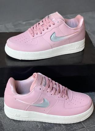 🔥кроссовки женские nike air force 1pink5 фото