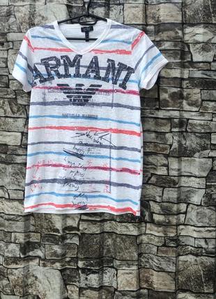 Armani jeans футболка