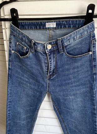 Джинси джинсы cocos скінні skinny сині6 фото