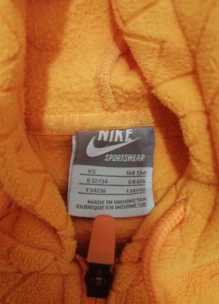 Спортивная кофта nike оранжевая продажа или обмен3 фото