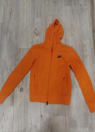 Спортивная кофта nike оранжевая продажа или обмен