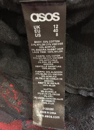 Платье с кружевом asos4 фото