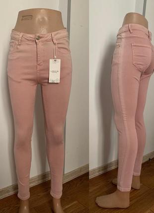 Жіночі джинси рожеві 38 р м1 фото