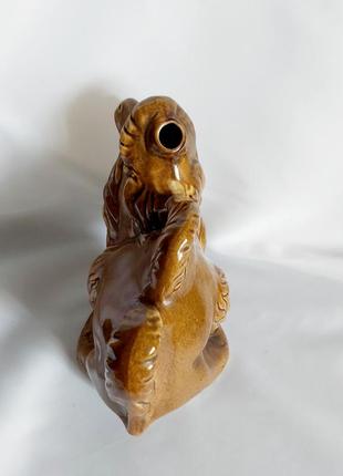 Статуэтка майолика керамика винтажная верблюд5 фото