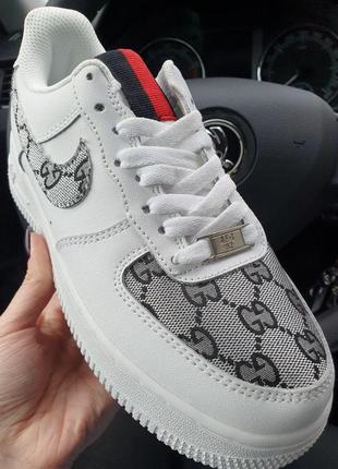 🔥кроссовки женские nike air force one low gg6 фото