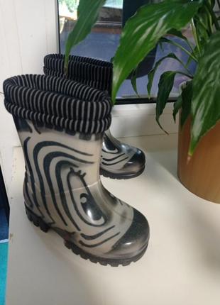 Резиновые сапожечки demar