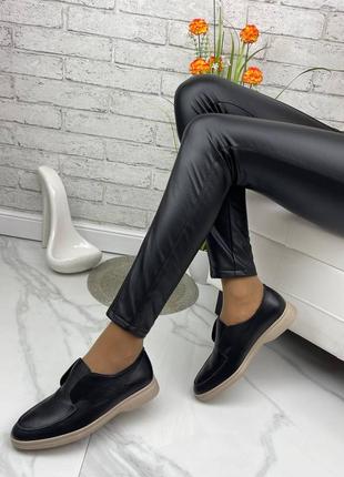Женские черные туфли1 фото