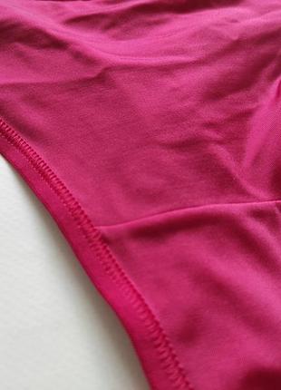 Triumph стрвнги рожеві малиновий низ від купальника купальник роздільний труси жіночі  трусики трусы стринги розовые малиновые3 фото
