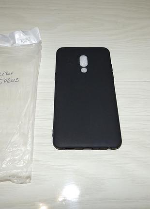 Чохол для meizu 15 plus m891h (black)