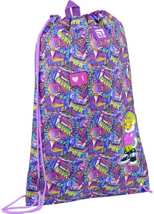 Сумка для обуви kite education chilling cat k22-600m-11