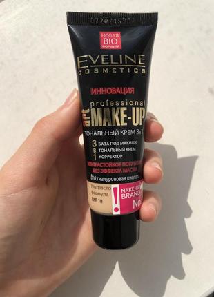 Eveline cosmetics 3в1 art professional make up