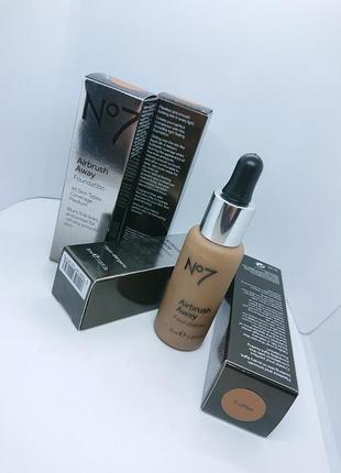 No7 airbrush away foundation тональний крем1 фото