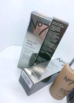 No7 airbrush away foundation тональний крем3 фото