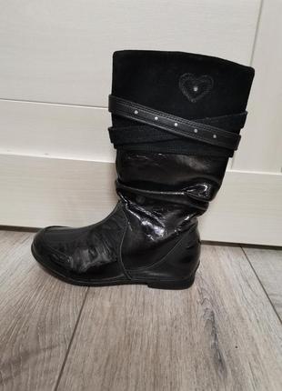 Clarks детские осенние ласковые сапоги сапожки на девочку