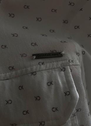 Рубашка calvin klein jeans monogram (оригинал)8 фото