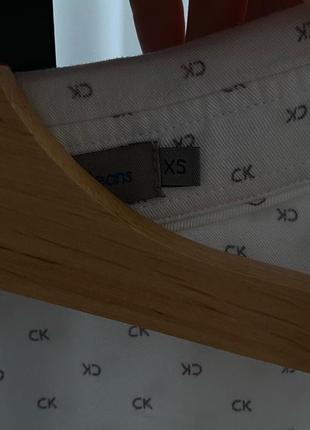 Рубашка calvin klein jeans monogram (оригинал)9 фото