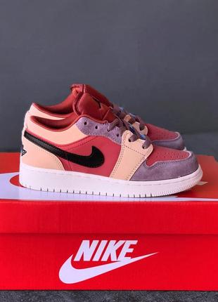 🔥кроссовки женские кожа nike air jordan