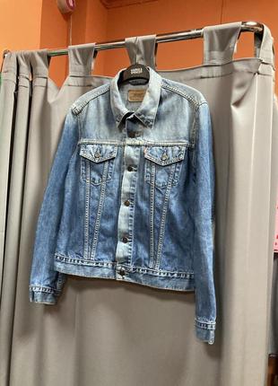 Джинсовая курточка levi’s👌3 фото