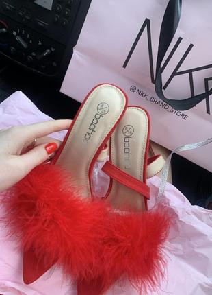 Босоніжки жіночі червоного кольору😍🔥