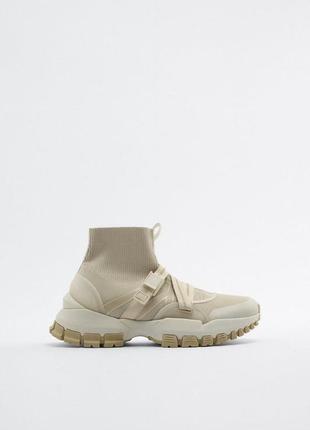 Zara черевики шкарпетки женскиер.39