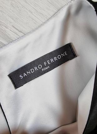 Платье сатиновое sandro ferrone4 фото