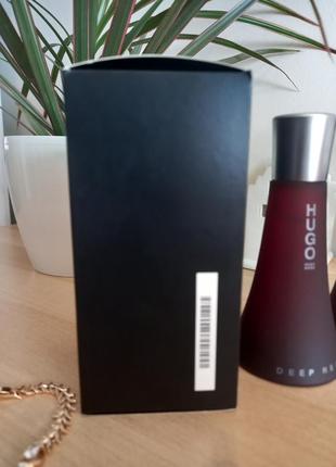 Hugo boss deep red eau de parfum, 50 ml. парфюмерия с европы4 фото