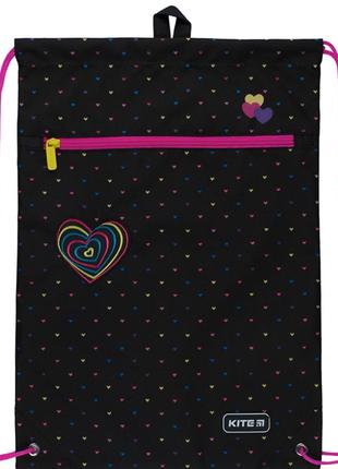 Сумка для обуви kite hearts k22-601m-3