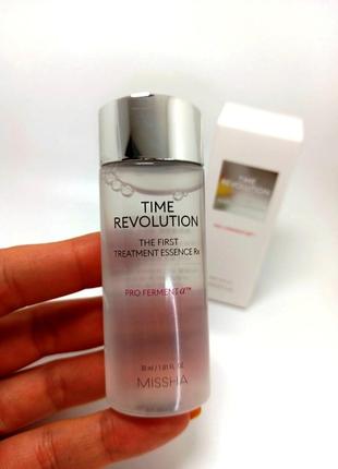 Missha time revolution the first treatment essence rx 30мл ферментированная эссенция лифтинг