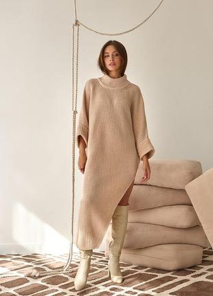 Шикарний светр сукня / шикарное платье свитер2 фото