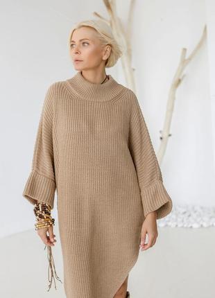 Шикарний светр сукня / шикарное платье свитер7 фото