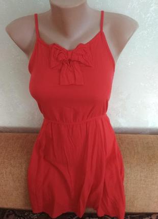 Легкий сарафан на брителях