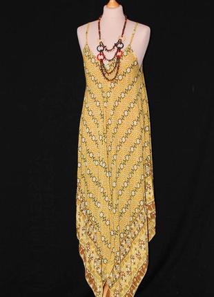 Италия нежный легкий сарафан платье с хвостами легкое4 фото