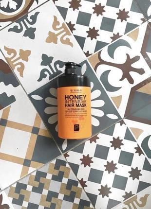 Інтенсивна Маска медова для відновлення волосся Glow Mask Pouch ri honey 1000 мл