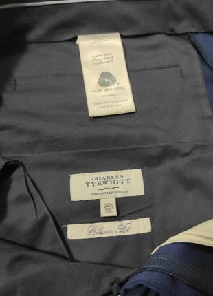 Charles tyrwhitt брючний костюм трендовий оверсайз піджак з вовни сток на весілля6 фото