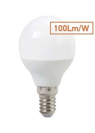 Світлодіодна лампа lb-195 p45 шарик 7w 700lm  e14 2700k