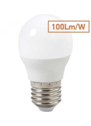 Світлодіодна лампа lb-195 g45 шарик 7w 720lm  e27 4000k