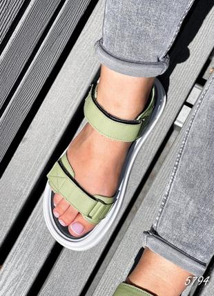 Босоніжки натуральна шкіра