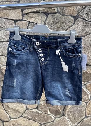 Шортики джинсові
