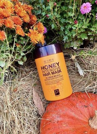 Інтенсивна маска медова для відновлення волосся Glow Mask Pouch ri honey 1000 мл