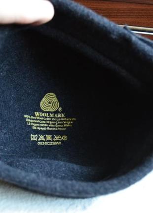 Woolmark шапка шапочка шляпка натуральная шерсть5 фото