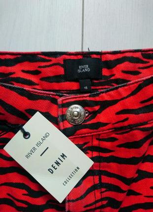 Джинсова спідничка river island 4