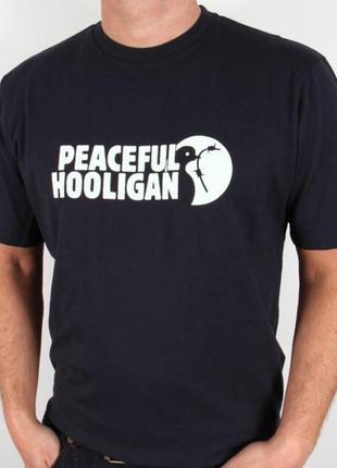 Футболка peaceful hooligan1 фото