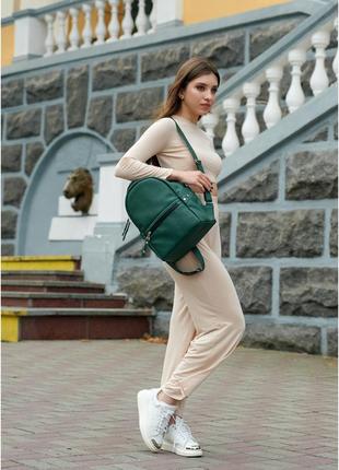 Жіночий рюкзак sambag dali bpt зелений3 фото