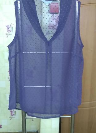 Напівпрозора майка блуза units р. 40(m)