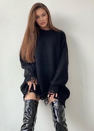 Світер -туніка рванка 3