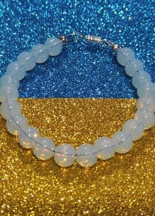 Распродажа.8 мм.лунный камень 18 см.