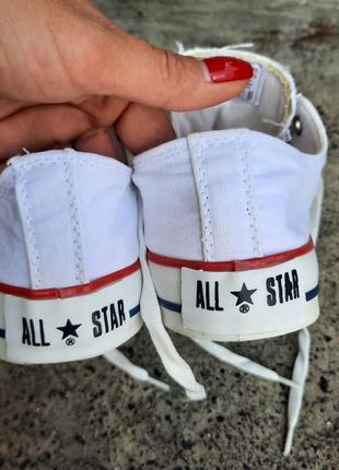 Стильні базові унісекс кросівки, кеди converse all star 37,4 фото