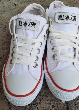 Стильні базові унісекс кросівки, кеди converse all star 37,3 фото