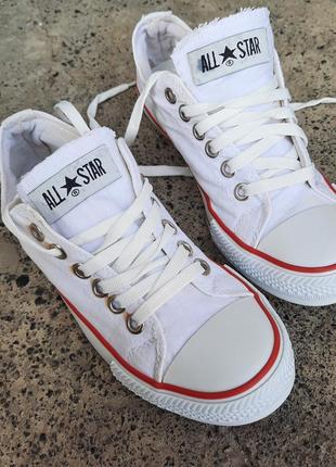 Стильні базові унісекс кросівки, кеди converse all star 37,2 фото