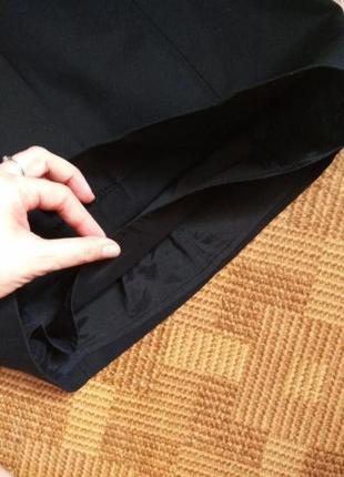 Чёрная юбка стрейч карандаш бандажная mango ☕ 42р6 фото
